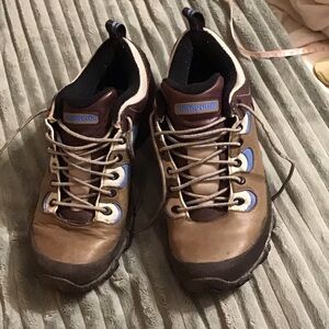 Patagonia Men's Brown and Blue Athletic Shoes